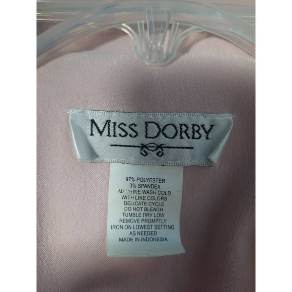 MIss Dorby light pink button up blazer/jacket - Picture 6 of 7